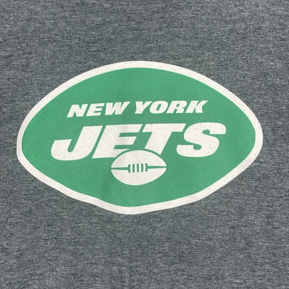 Fanatics New York Jets gray crew neck short sleeve T-shirt men’s XL pullover - Picture 4 of 11